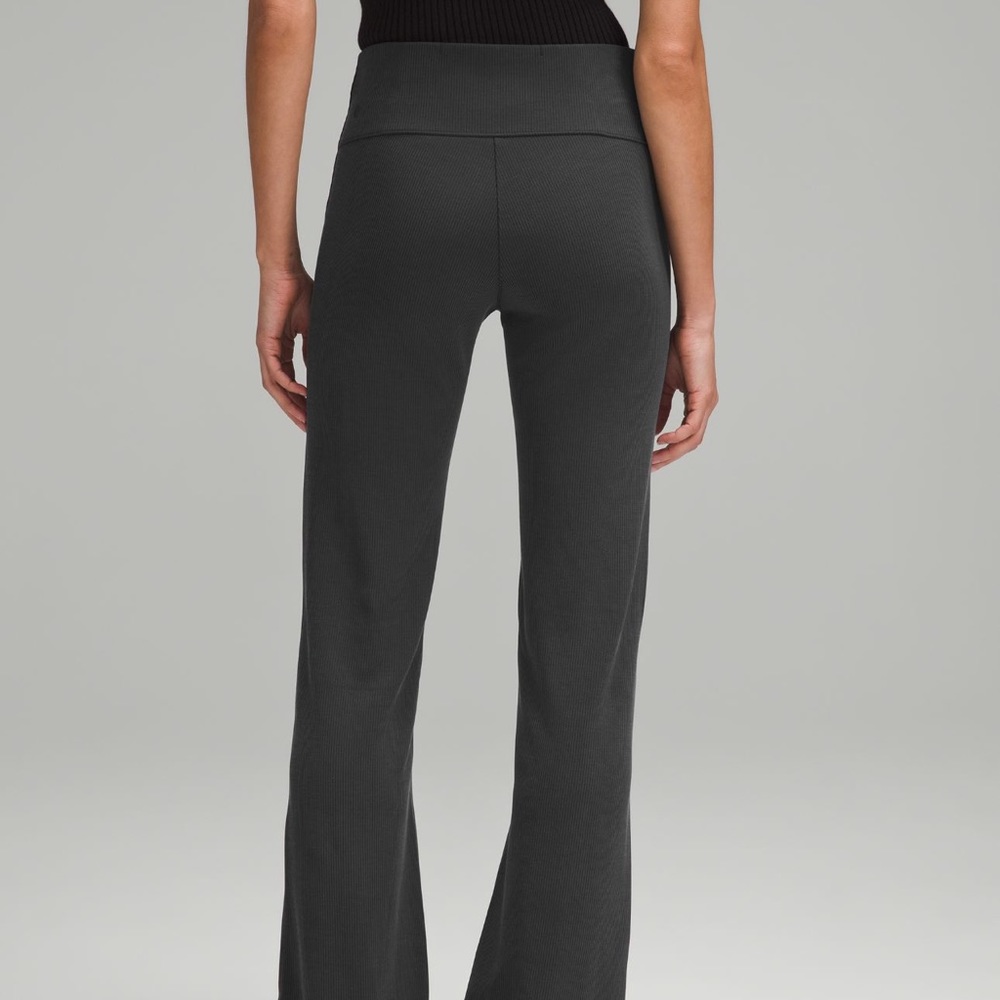 Lululemon brushed softstream flare pants